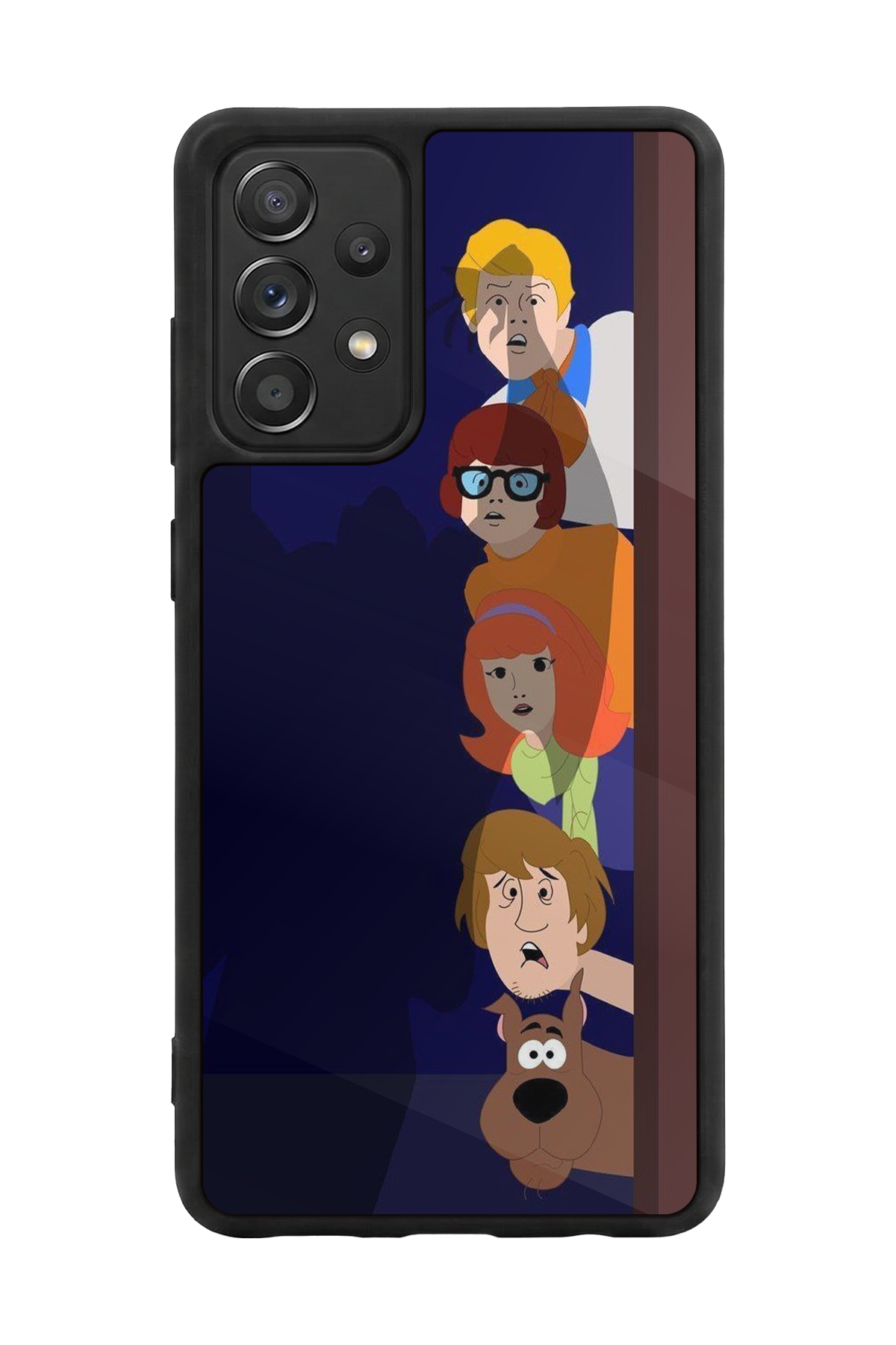 Samsung Galaxy A72 Uyumlu Scooby Doo Tasarımlı Glossy Premium Kılıf