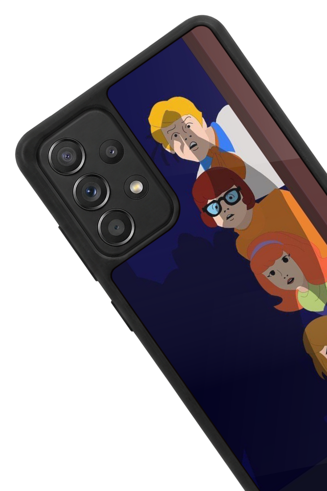 Samsung Galaxy A72 Uyumlu Scooby Doo Tasarımlı Glossy Premium Kılıf