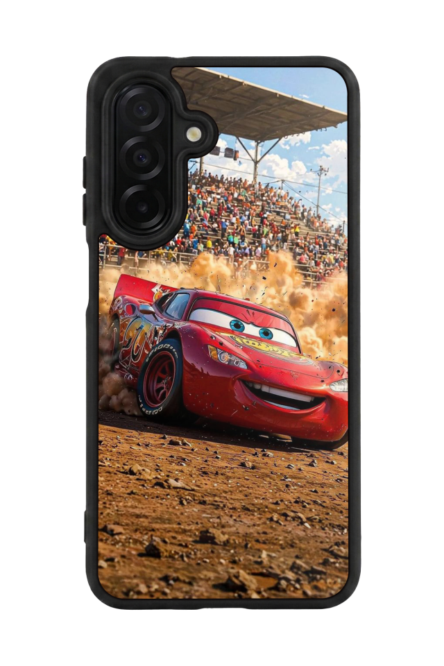 Samsung Galaxy A26 Uyumlu Şimsek McQueen Tasarımlı Glossy Premium Kılıf