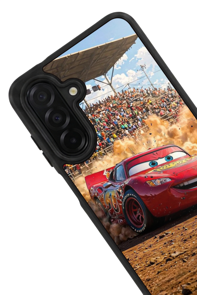 Samsung Galaxy A26 Uyumlu Şimsek McQueen Tasarımlı Glossy Premium Kılıf