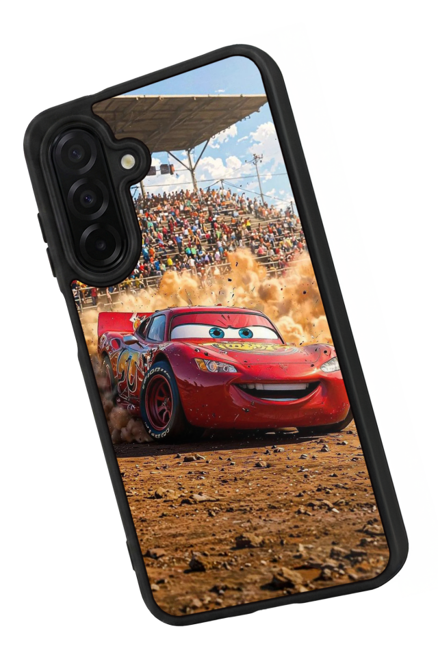 Samsung Galaxy A26 Uyumlu Şimsek McQueen Tasarımlı Glossy Premium Kılıf