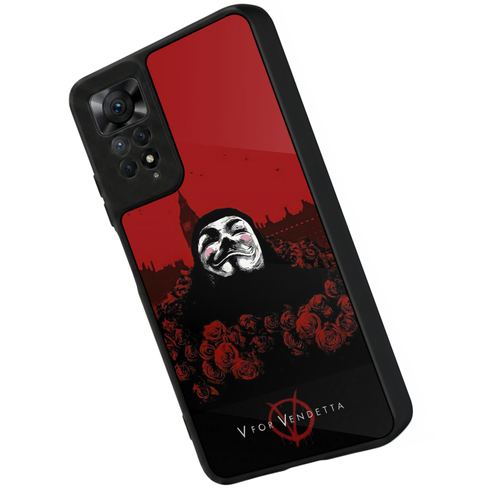 Xiaomi Redmi Note 11 Pro Uyumlu MatriXiaomi Redmi Note 11 Pro Tasarımlı Glossy Premium Kılıf