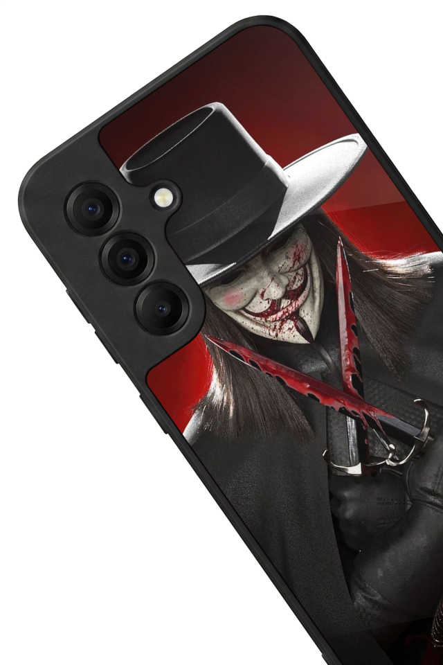 Samsung Galaxy A17 Uyumlu Vendetta Tasarımlı Glossy Premium Kılıf