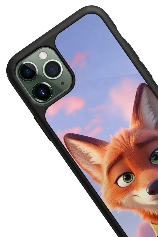 iPhone 11 Pro Uyumlu Zootropolis Tasarımlı Glossy Premium Kılıf