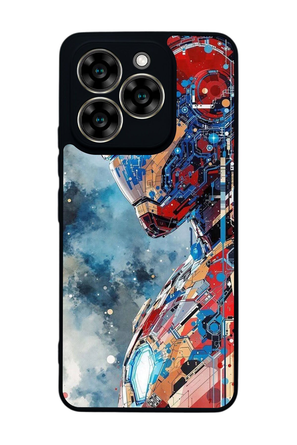 Reeder S919 Uyumlu Iron Man ( Demir Adam ) Tasarımlı Glossy Premium Kılıf