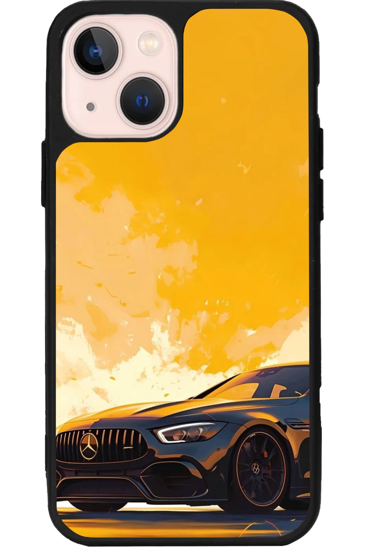 iPhone 13 Mat Siyah Uyumlu Kılıf – Yumuşak Silikon, Koruyucu, Şok Emici Kapak