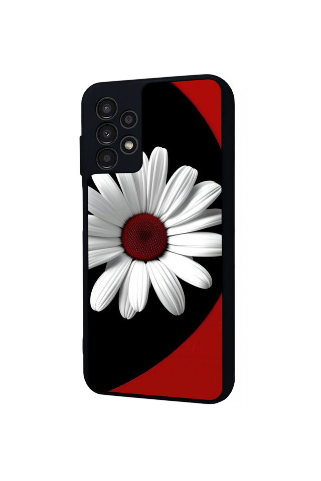 Samsung Galaxy A23 Uyumlu Cicek Tasarımlı Glossy Premium Kılıf