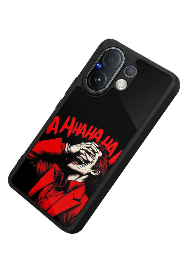 Vivo V60 Uyumlu Joker Tasarımlı Glossy Premium Kılıf