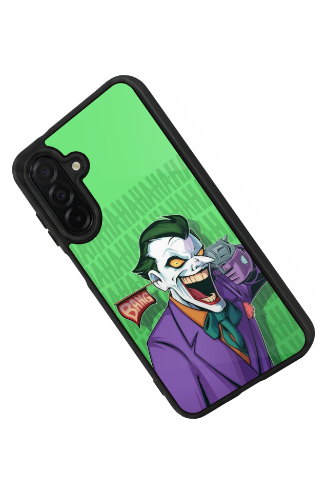 Samsung Galaxy A56 Uyumlu Joker Tasarımlı Glossy Premium Kılıf
