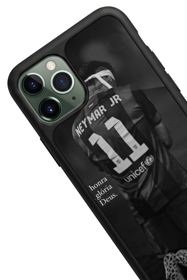 iPhone 11 Pro Max Uyumlu Neymar Tasarımlı Glossy Premium Kılıf