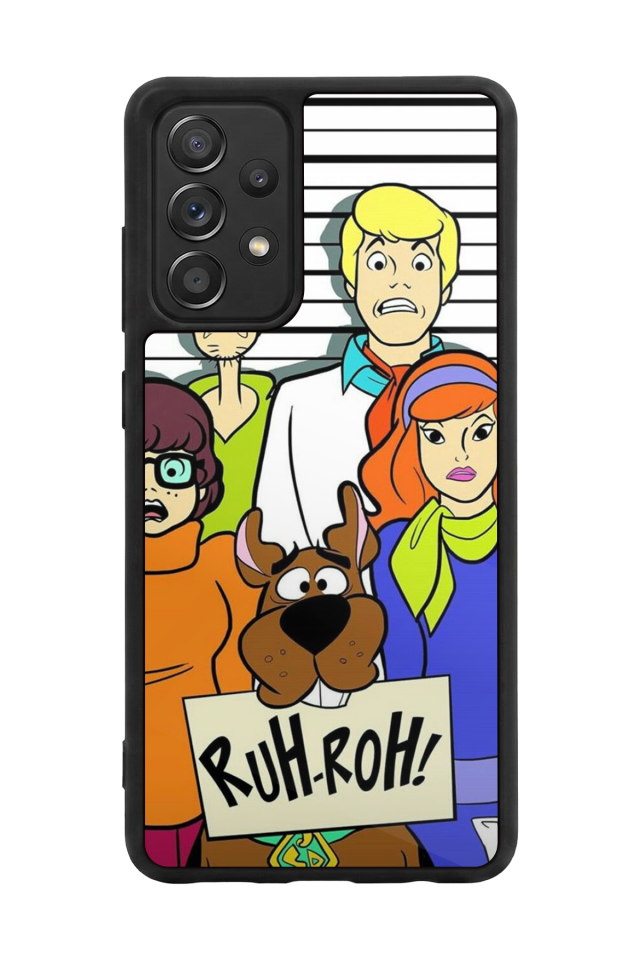 Samsung Galaxy A72 Uyumlu Scooby Doo Tasarımlı Glossy Premium Kılıf