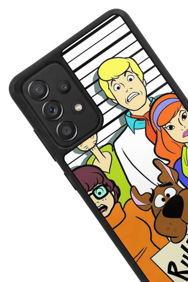 Samsung Galaxy A72 Uyumlu Scooby Doo Tasarımlı Glossy Premium Kılıf