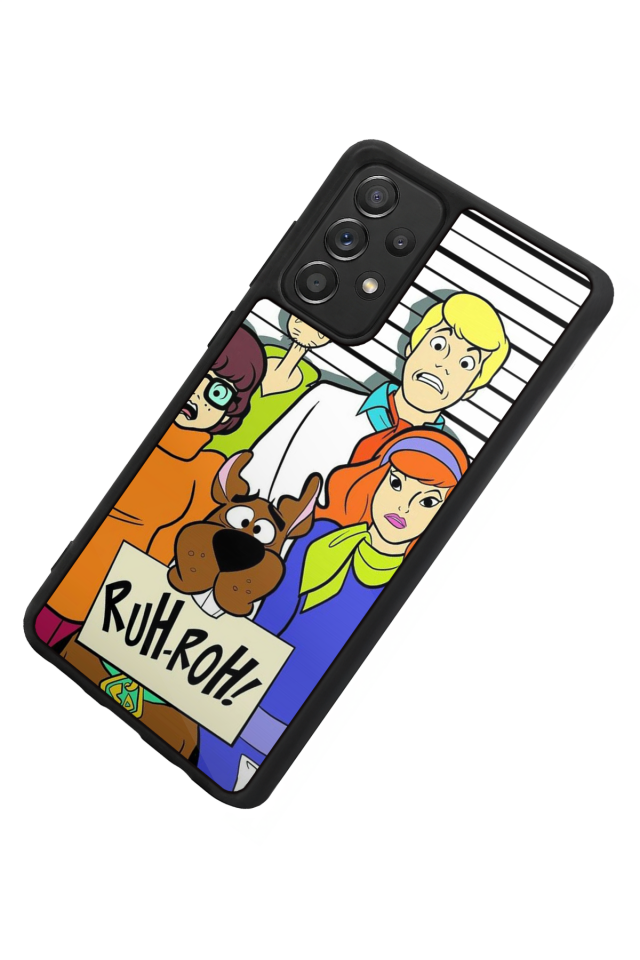 Samsung Galaxy A72 Uyumlu Scooby Doo Tasarımlı Glossy Premium Kılıf