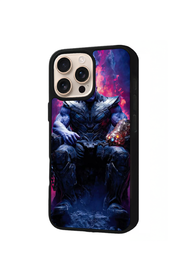 iPhone 16 Pro Uyumlu Thanos Tasarımlı Glossy Premium Kılıf
