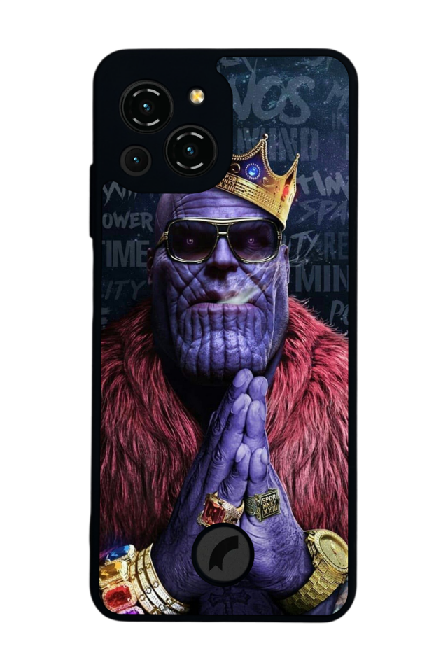 Reeder S23 Pro Max Uyumlu Thanos Tasarımlı Glossy Premium Kılıf