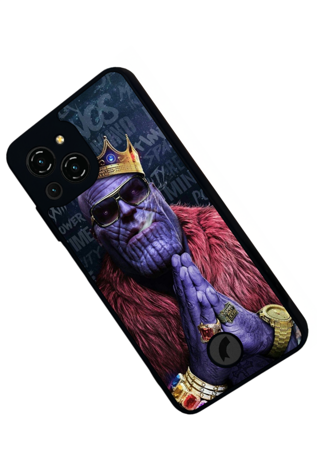 Reeder S23 Pro Max Uyumlu Thanos Tasarımlı Glossy Premium Kılıf