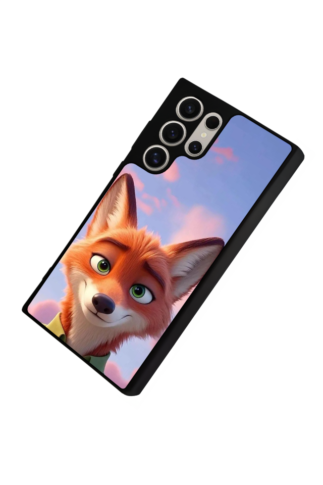 Samsung Galaxy S23 Ultra Uyumlu Zootropolis Tasarımlı Glossy Premium Kılıf