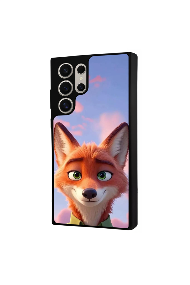 Samsung Galaxy S23 Ultra Uyumlu Zootropolis Tasarımlı Glossy Premium Kılıf