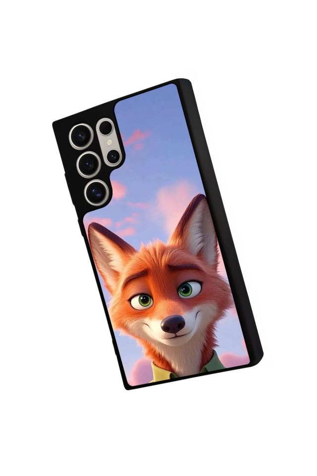 Samsung Galaxy S23 Ultra Uyumlu Zootropolis Tasarımlı Glossy Premium Kılıf