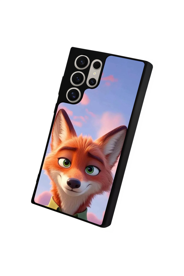 Samsung Galaxy S23 Ultra Uyumlu Zootropolis Tasarımlı Glossy Premium Kılıf