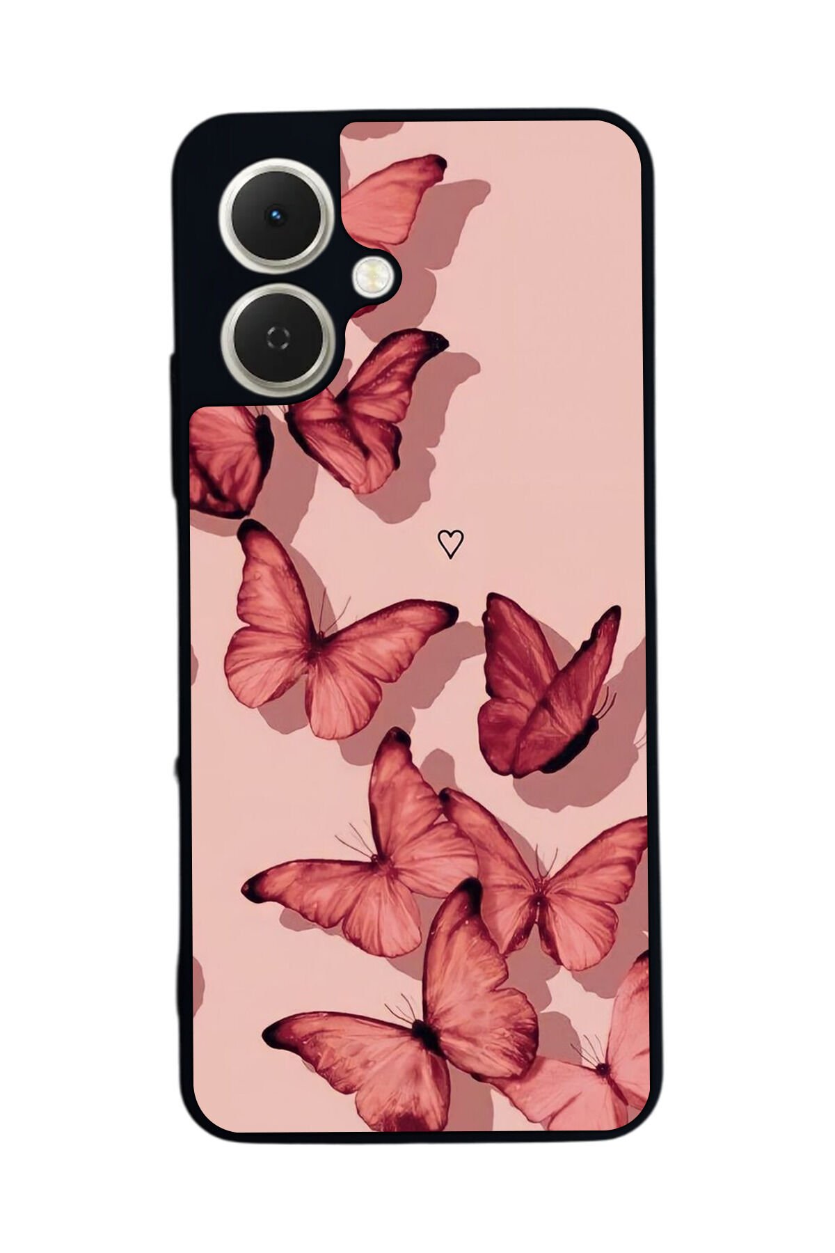 Tecno Spark GO 2 Uyumlu Kelebek Tasarımlı Glossy Premium Kılıf