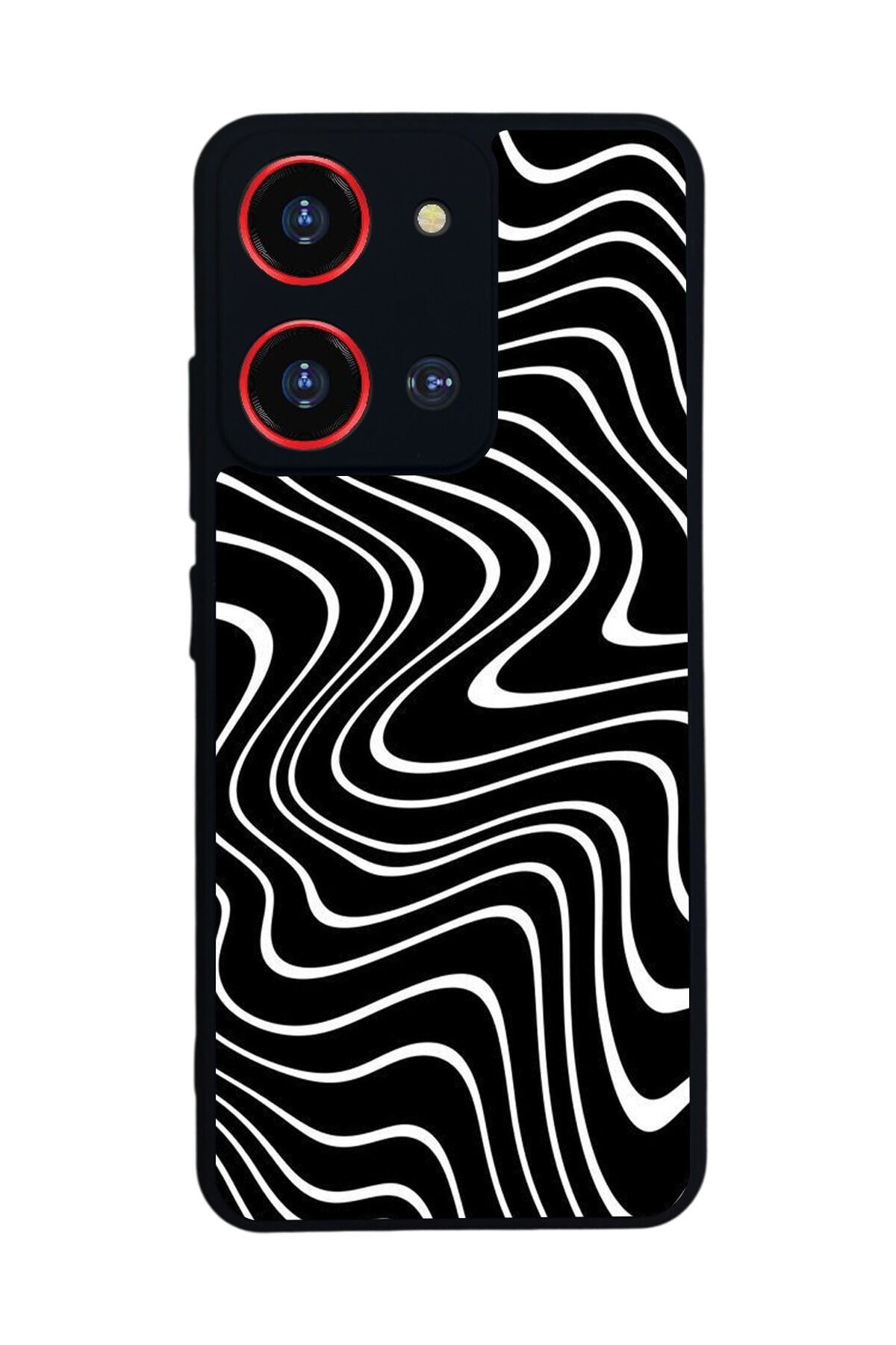 Reeder S19 Max Pro S ZOOM Uyumlu Çizgi Sanatı Tasarımlı Glossy Premium Kılıf