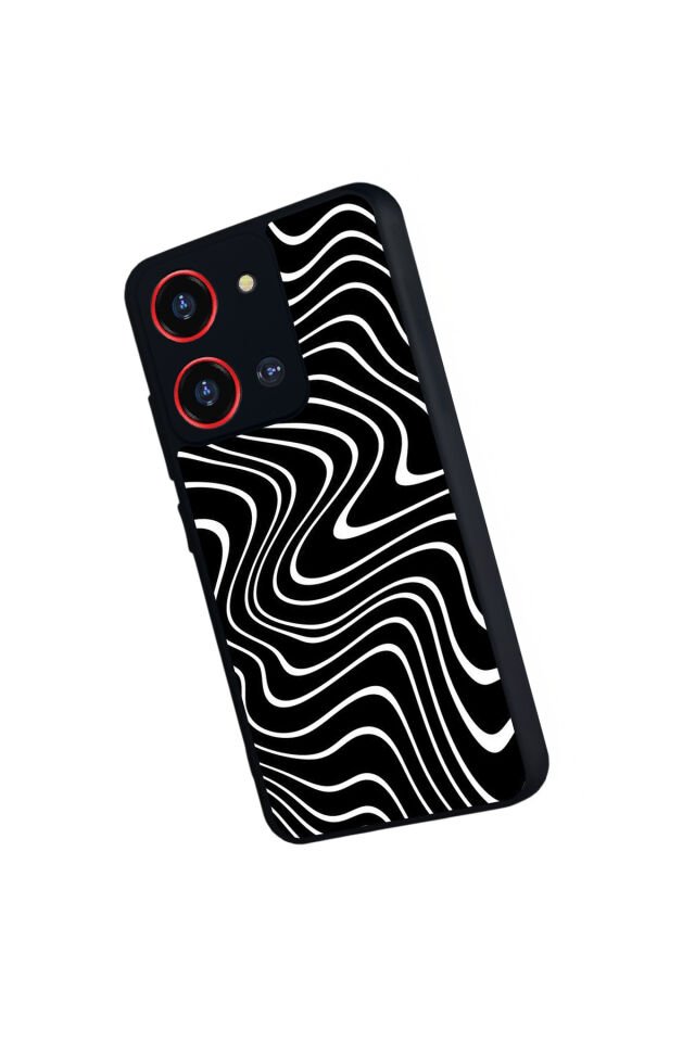 Reeder S19 Max Pro S ZOOM Uyumlu Çizgi Sanatı Tasarımlı Glossy Premium Kılıf