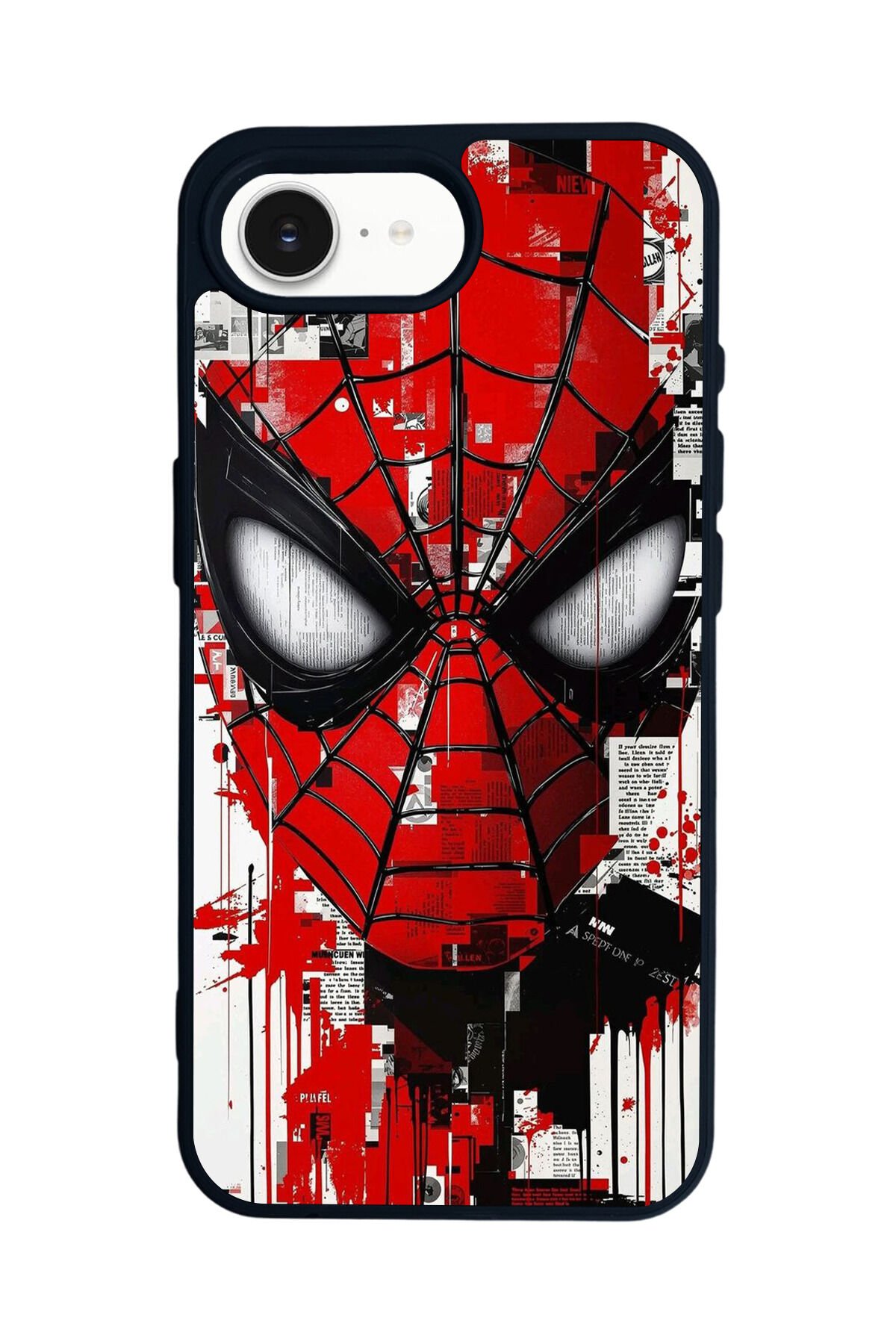 iPhone 16E Uyumlu Spider Man ( Örümcek Adam ) Tasarımlı Glossy Premium Kılıf