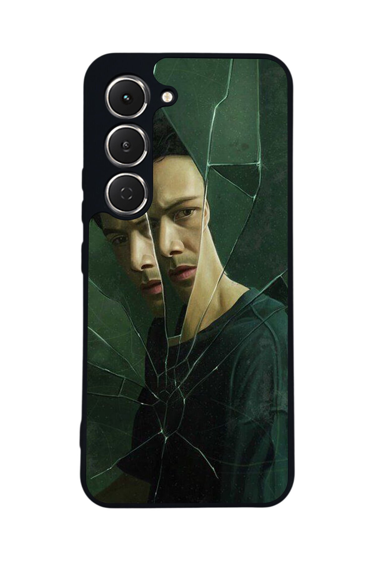 Tecno Spark 40 Pro Uyumlu Matrix Tecno Spark 40 Pro Tasarımlı Glossy Premium Kılıf