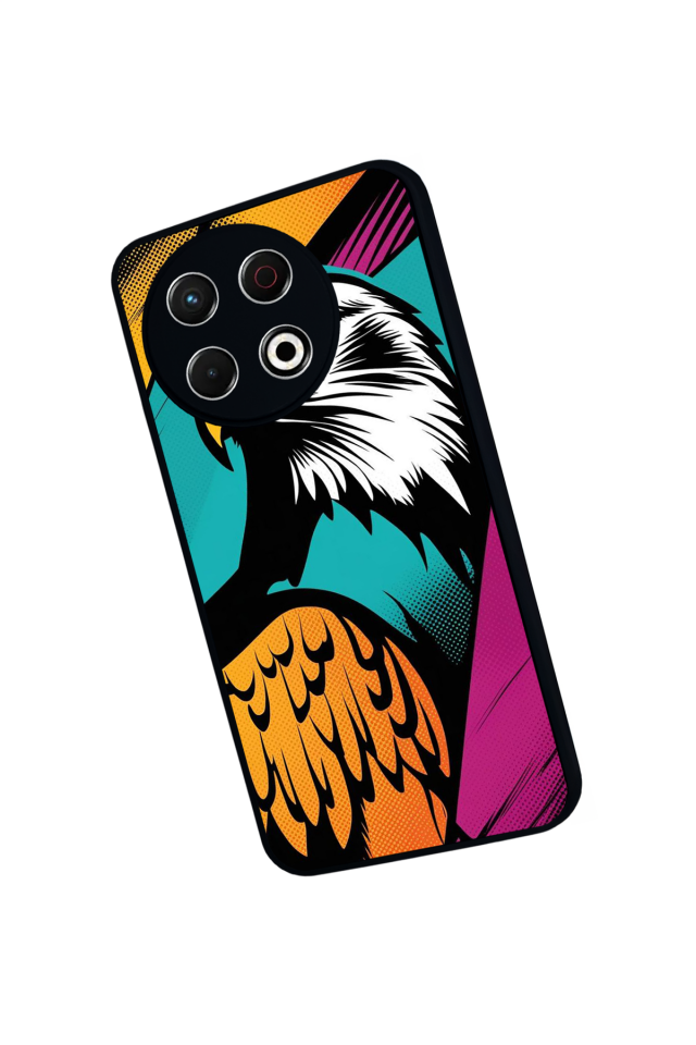 Tecno Spark 30 Pro Uyumlu Besiktas Tasarımlı Glossy Premium Kılıf