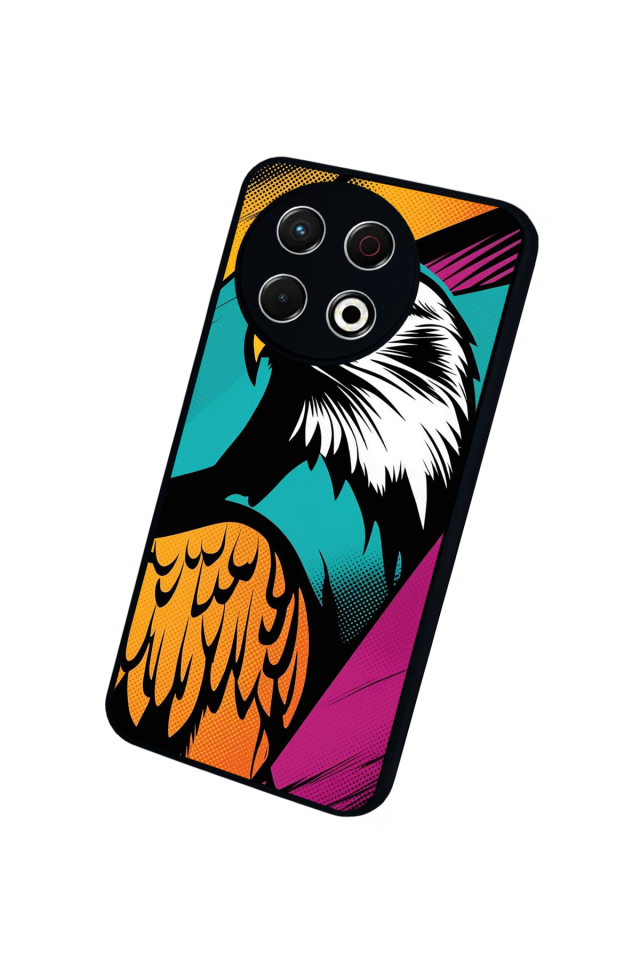 Tecno Spark 30 Pro Uyumlu Besiktas Tasarımlı Glossy Premium Kılıf