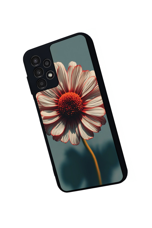 Samsung Galaxy A23 Uyumlu Cicek Tasarımlı Glossy Premium Kılıf