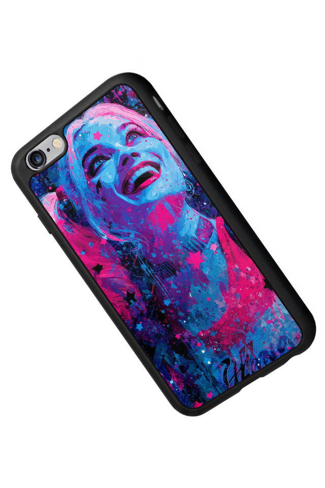 iPhone 6s Plus Uyumlu HarleyQueen Tasarımlı Glossy Premium Kılıf