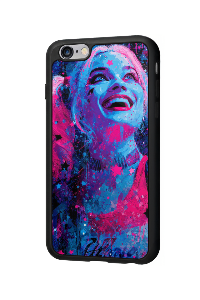 iPhone 6s Plus Uyumlu HarleyQueen Tasarımlı Glossy Premium Kılıf