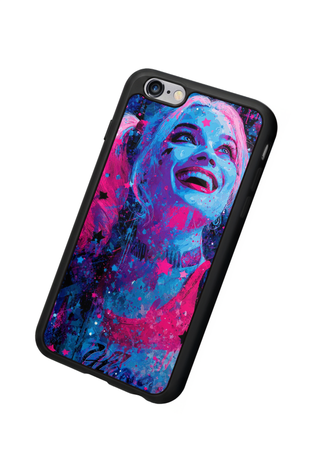 iPhone 6s Plus Uyumlu HarleyQueen Tasarımlı Glossy Premium Kılıf