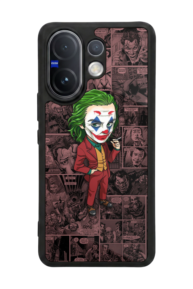 Vivo V60 Uyumlu Joker Tasarımlı Glossy Premium Kılıf