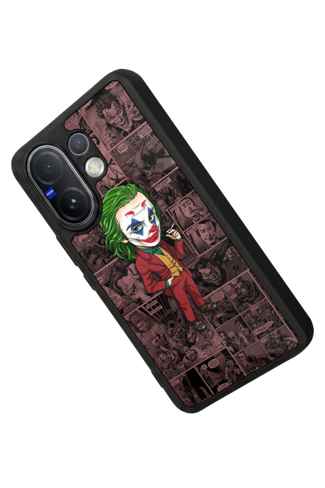 Vivo V60 Uyumlu Joker Tasarımlı Glossy Premium Kılıf