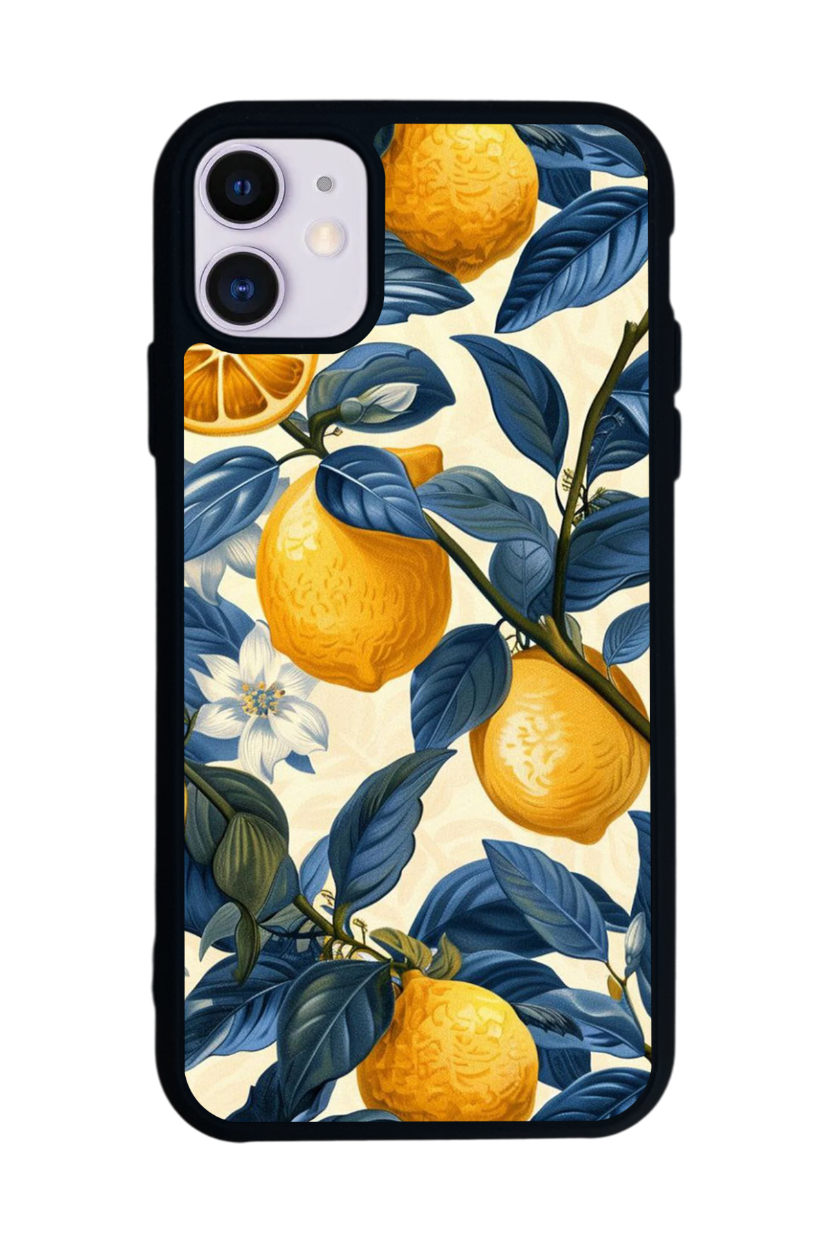 iPhone 11 Uyumlu Limon Tasarımlı Glossy Premium Kılıf