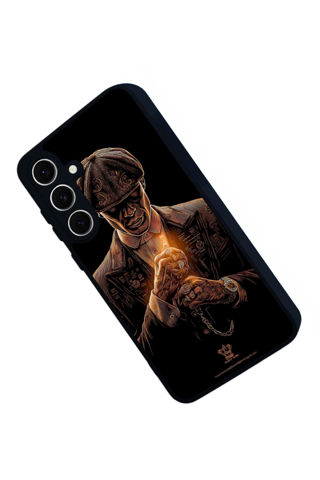 Samsung Galaxy S24 FE Uyumlu Peaky Blinders Tasarımlı Glossy Premium Kılıf