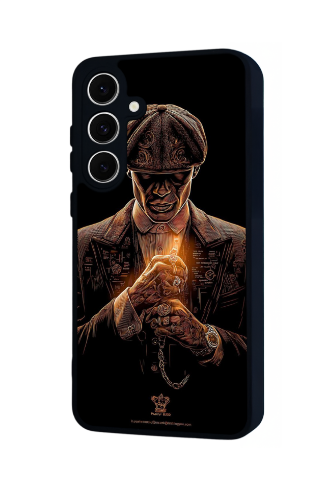 Samsung Galaxy S24 FE Uyumlu Peaky Blinders Tasarımlı Glossy Premium Kılıf