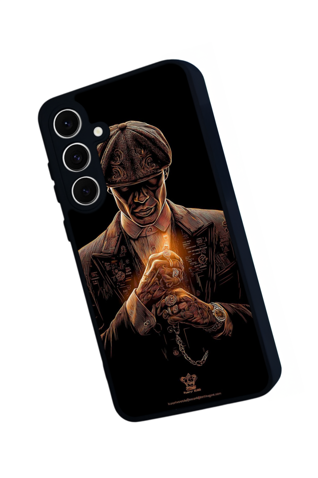 Samsung Galaxy S24 FE Uyumlu Peaky Blinders Tasarımlı Glossy Premium Kılıf