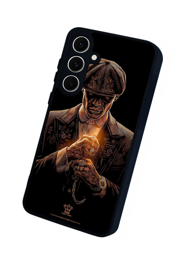 Samsung Galaxy S24 FE Uyumlu Peaky Blinders Tasarımlı Glossy Premium Kılıf