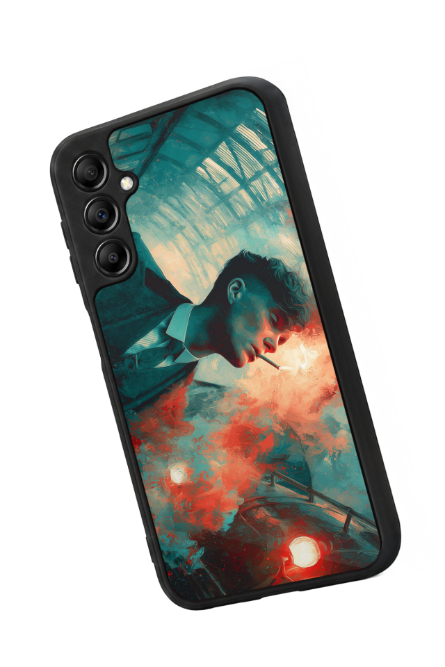 Samsung Galaxy A14 Uyumlu Peaky Blinders Tasarımlı Glossy Premium Kılıf