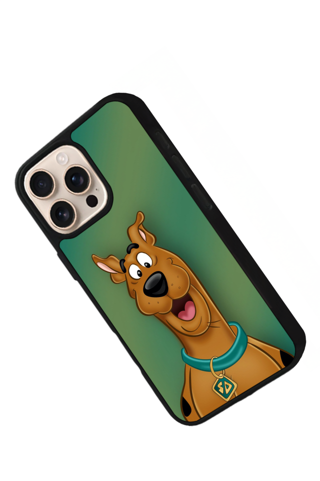 iPhone 15 Pro Uyumlu Scooby Doo Tasarımlı Glossy Premium Kılıf