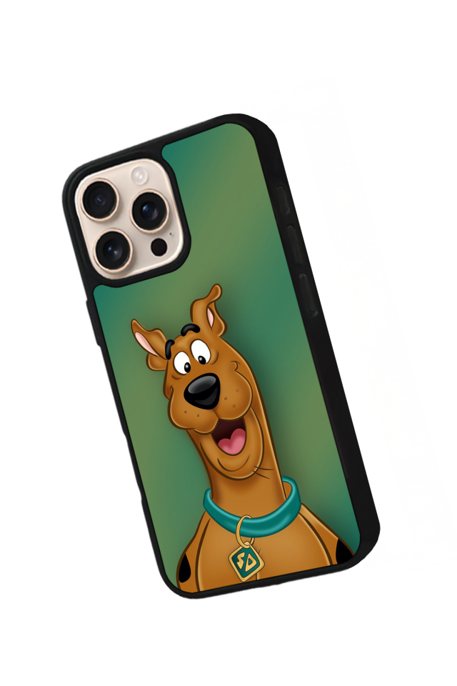 iPhone 15 Pro Uyumlu Scooby Doo Tasarımlı Glossy Premium Kılıf