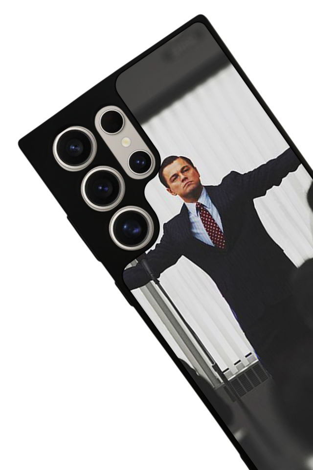 Samsung Galaxy S23 Ultra Uyumlu TheWolf Tasarımlı Glossy Premium Kılıf