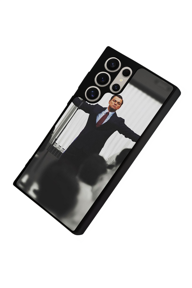 Samsung Galaxy S23 Ultra Uyumlu TheWolf Tasarımlı Glossy Premium Kılıf