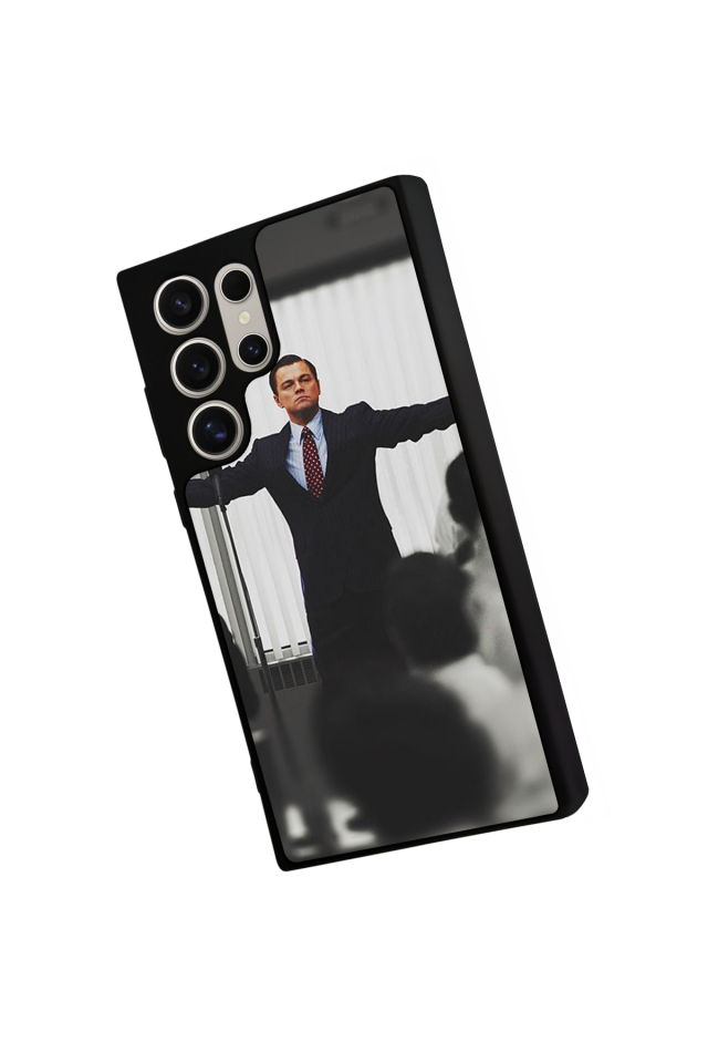 Samsung Galaxy S23 Ultra Uyumlu TheWolf Tasarımlı Glossy Premium Kılıf