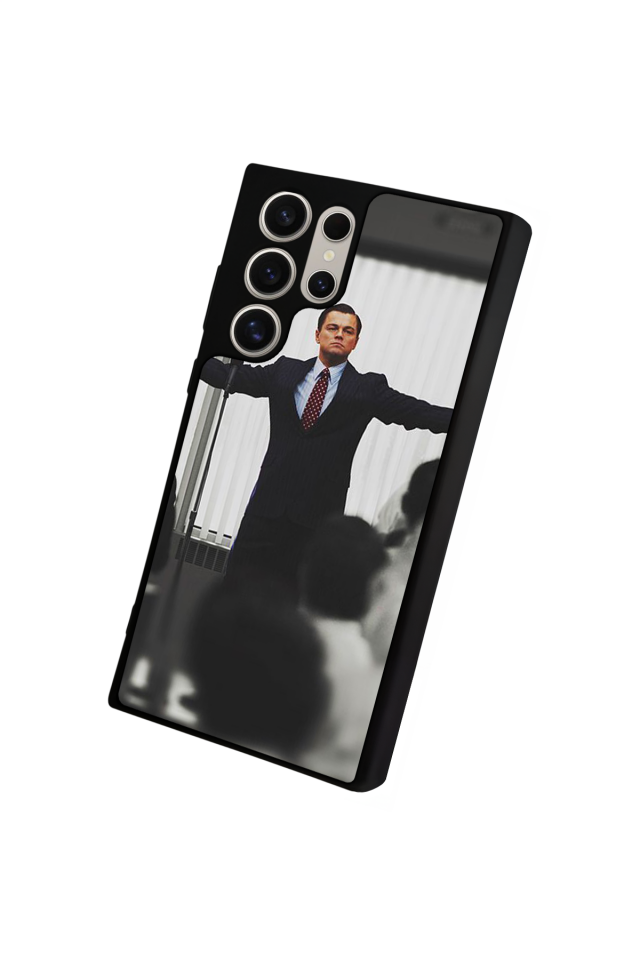 Samsung Galaxy S23 Ultra Uyumlu TheWolf Tasarımlı Glossy Premium Kılıf