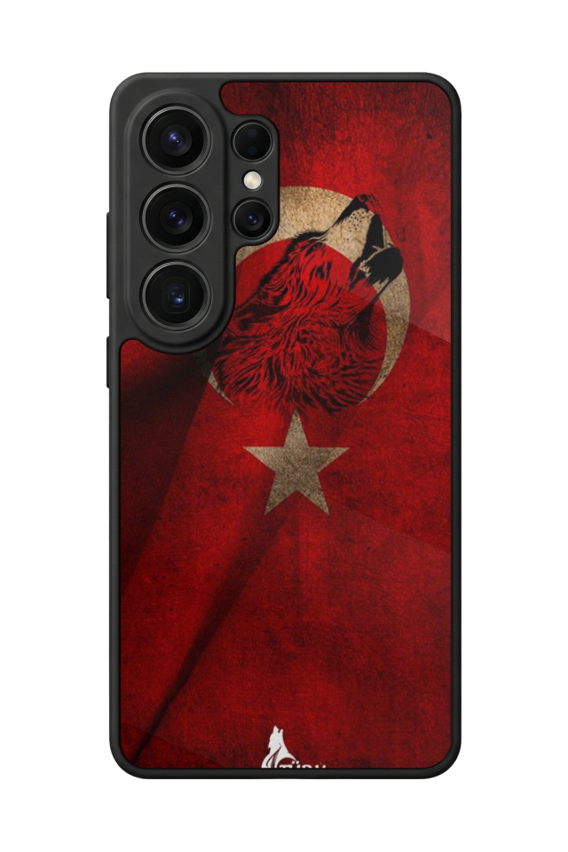 Samsung Galaxy S26 Ultra Uyumlu Türk Bayragi Tasarımlı Glossy Premium Kılıf